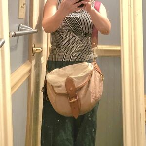 Auth Louis Vuitton Sunshine Pm Burgundy and Blue Denim Jean Cross body Bag